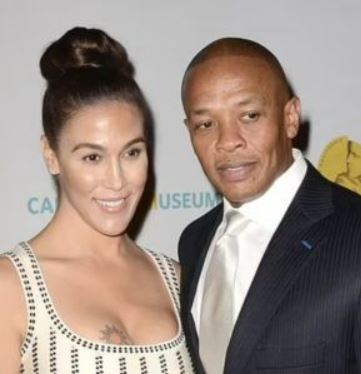 Verna Young's son Dr. Dre with his ex-wife Nicole Young